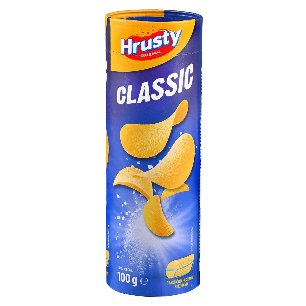 Hrusty Čips 100g - Akcija u trgovini Konzum
