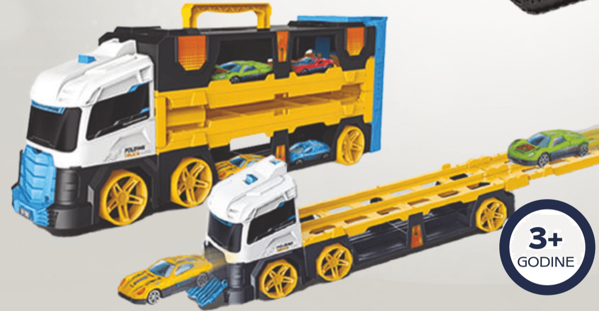 Kamion ispaljivač 1 set LENA - Akcija u trgovini Tommy