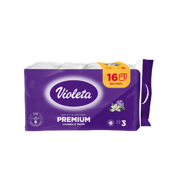 Toaletni papir Violeta 16 rola Akcija u trgovini Spar