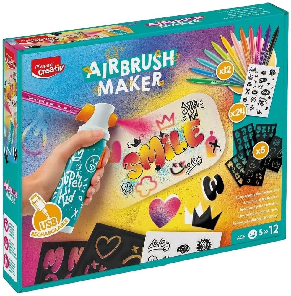 Set kreativni Maped Airbrush - Akcija u trgovini Mueller