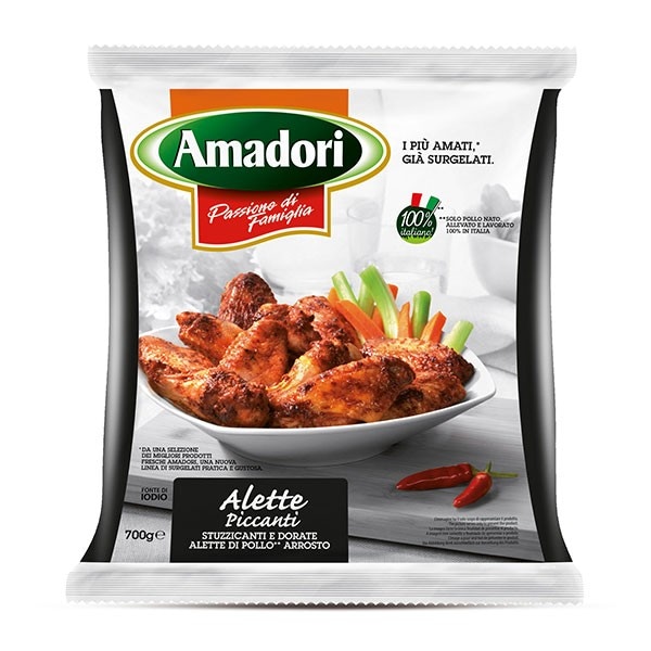 Pileća predkuhana pikantna krilca 700 g Amadori - Akcija u trgovini Stanić Diskont