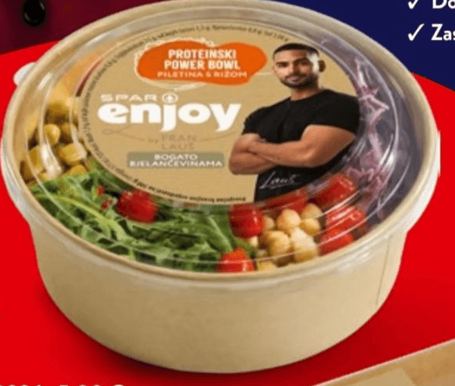 Power Bowl 485 g SPAR enjoy - Akcija u trgovini Spar
