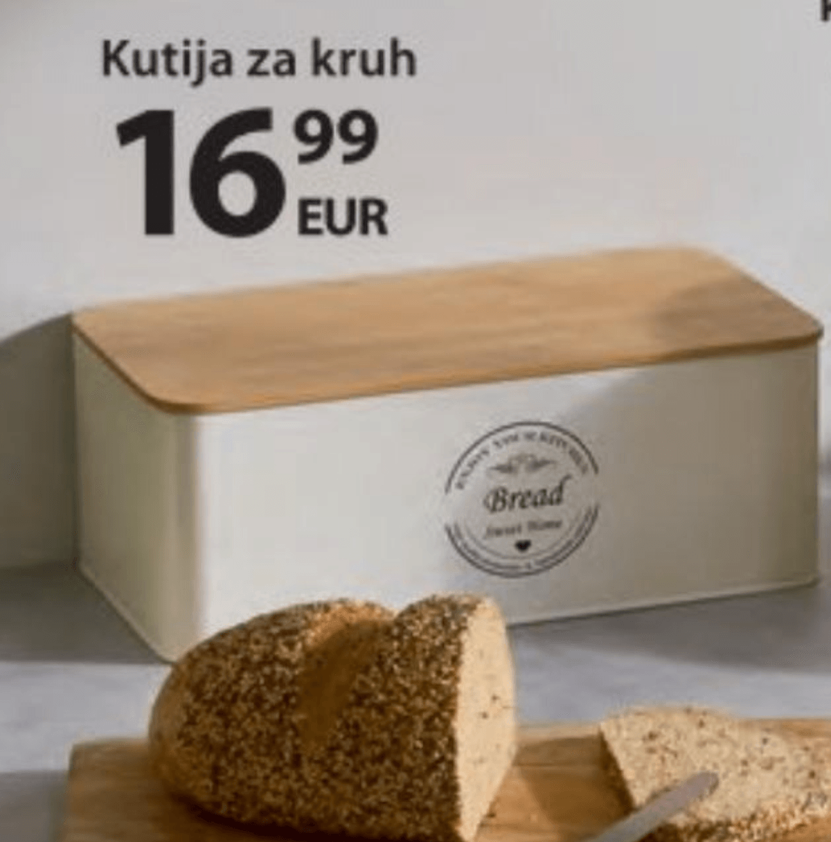 Kutija za kruh - Akcija u trgovini NKD