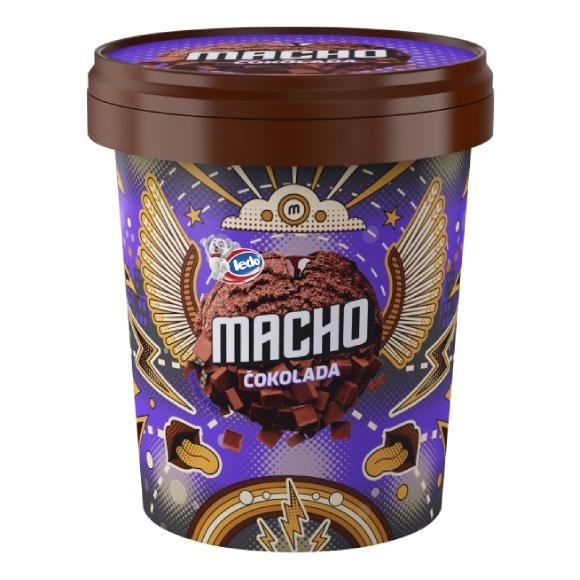 Sladoled u čaši Macho 370 ml Ledo - Akcija u trgovini KTC
