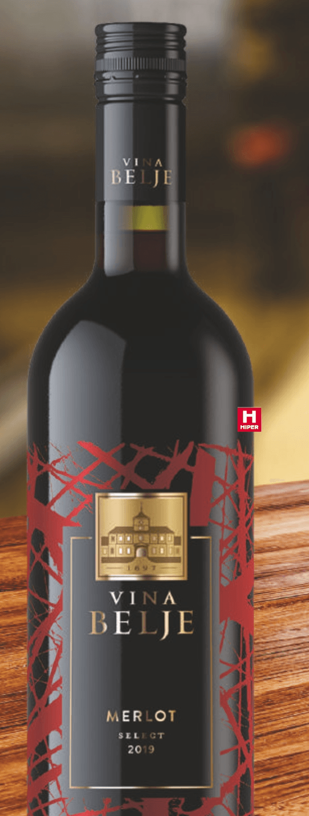 Merlot, Vina Belje 0,75 L - Akcija u trgovini Tommy