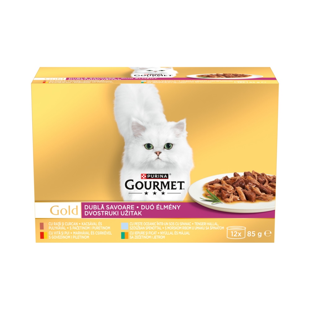 Gourmet Gold Hrana za mačke 12x85g - Akcija u trgovini Konzum