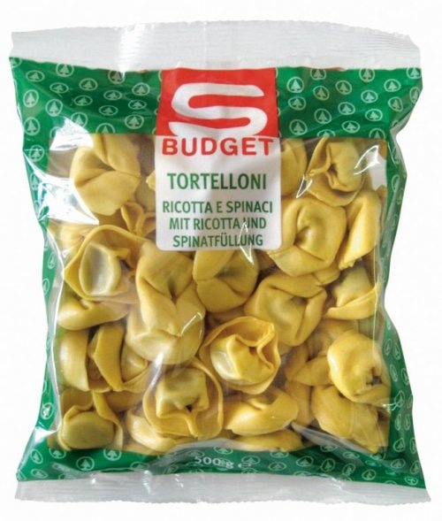 Tortelloni 500 g S-BUDGET - Akcija u trgovini Spar