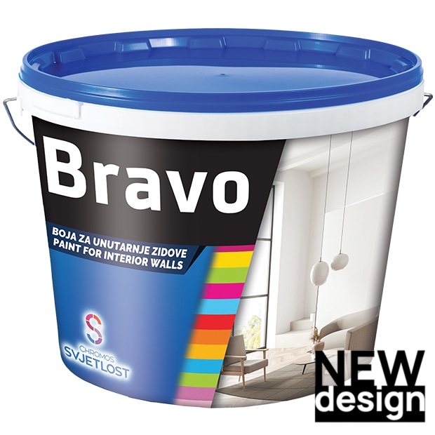 Bravo bijela boja 10 l Chromos - Akcija u trgovini Merkury