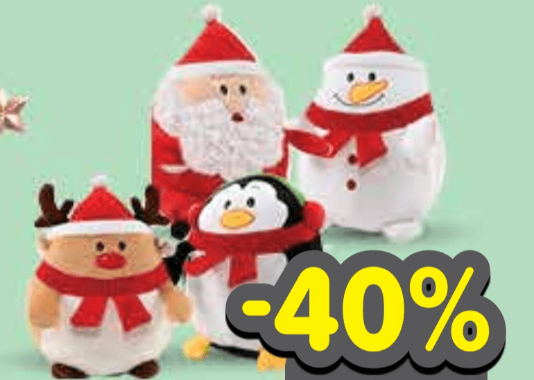 Božićni plišanac - Akcija u trgovini Plodine