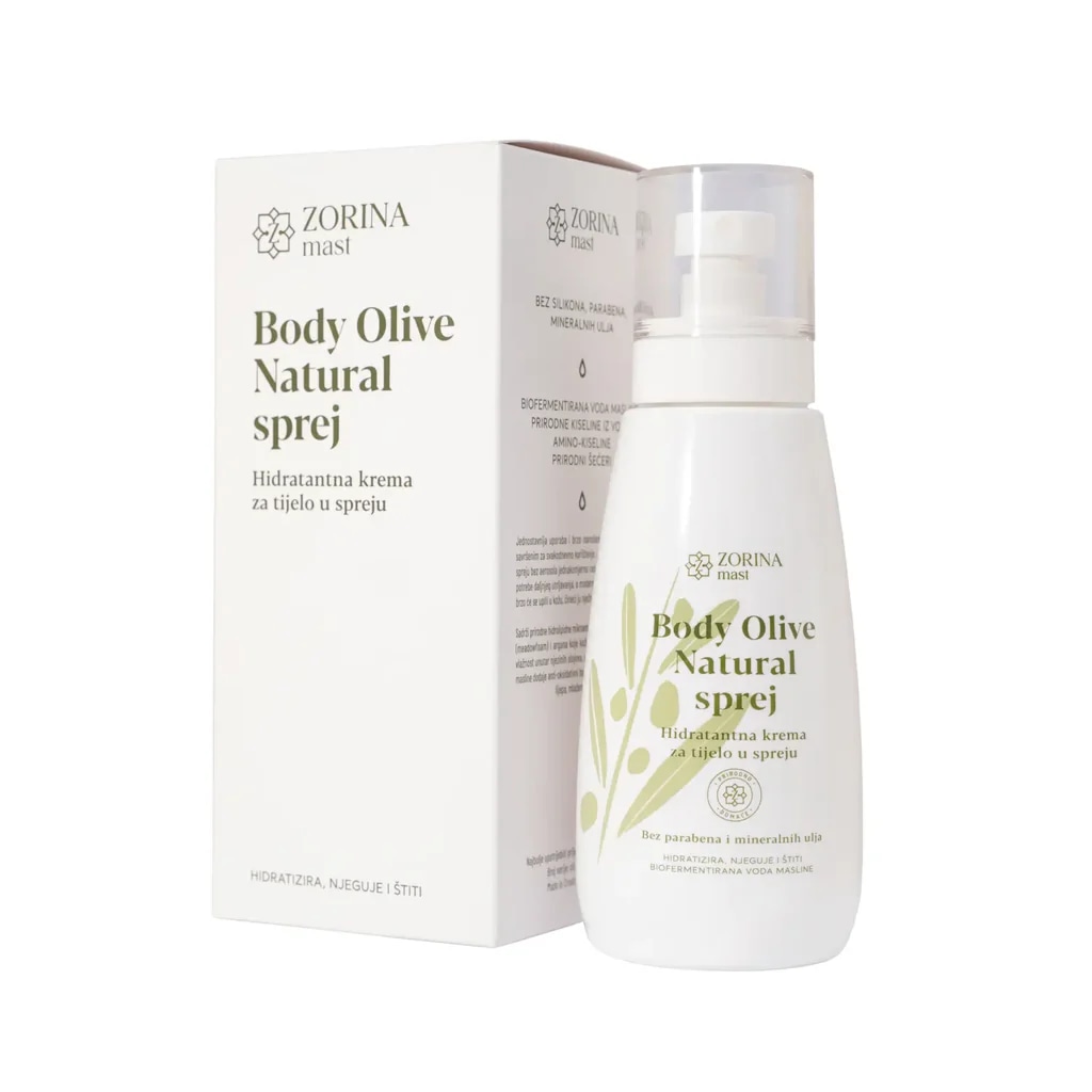 Zorina Mast Body Olive Natural Sprej - Akcija u trgovini Bipa