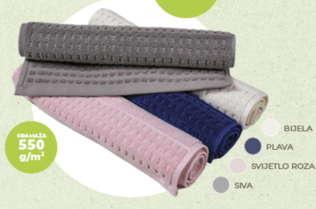 Ručnik kom - Akcija u trgovini Konzum