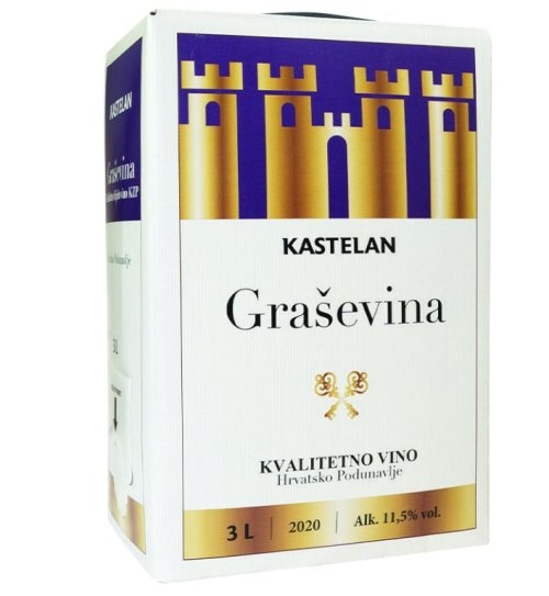 Kastelan Vino Graševina 1 l - Akcija u trgovini Gavranović