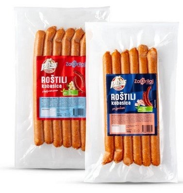 Pivac Roštilj kobasica 400g Akcija u trgovini Konzum