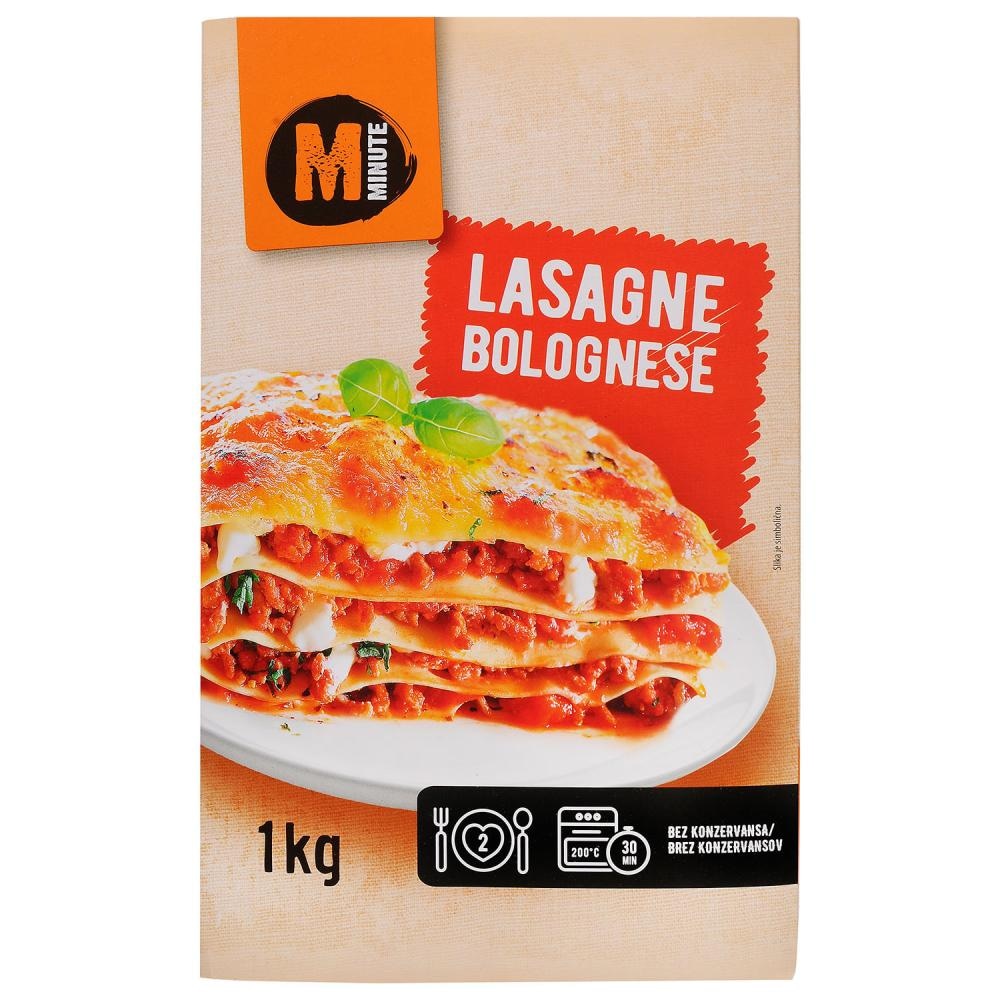 Minute Lasagne Bolognese 1000g - Akcija u trgovini Konzum