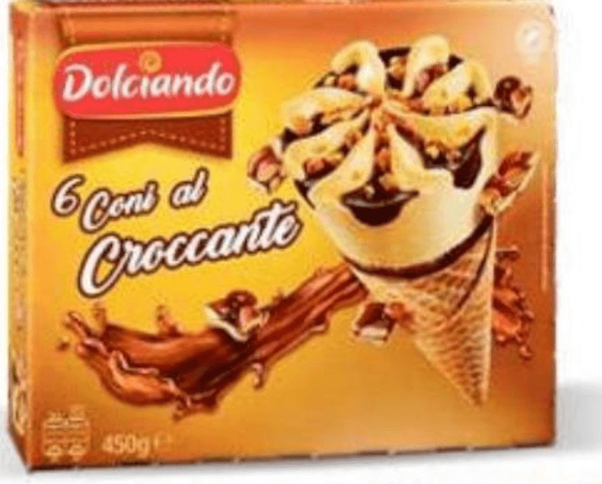 Kornet Croccante 6 kom Dolciando - Akcija u trgovini Eurospin