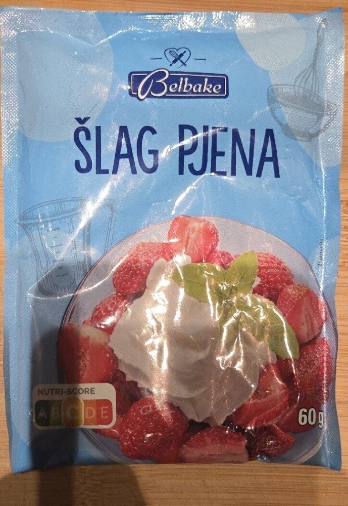 Belbake Šlag pjena 60 g Akcija u trgovini Lidl