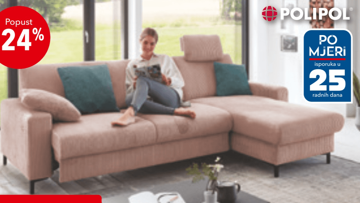 Kutna garnitura BOWMAN S - Akcija u trgovini Harvey Norman