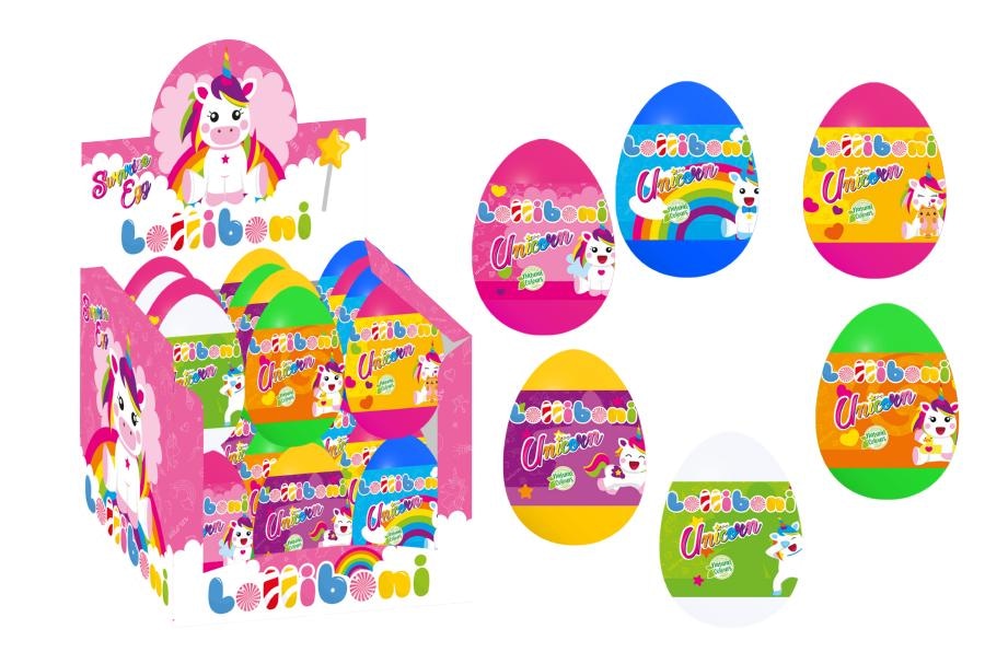 Lolliboni Unicorn jaje iznenađenja 16g - Akcija u trgovini Pivac
