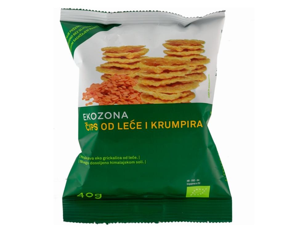 Ekozona Bio čips 40 g - Akcija u trgovini Tommy