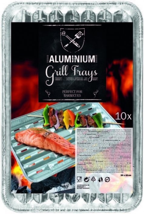 GRILLMEISTER Aluminijska posuda 10 kom - Akcija u trgovini Lidl