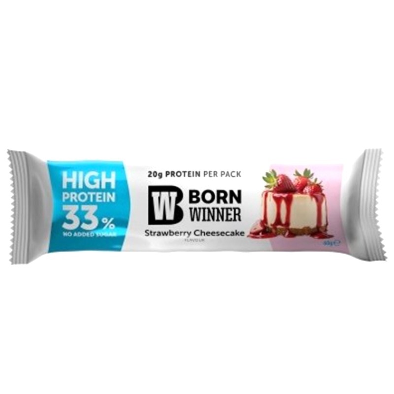 Protein bar jagoda cheesecake 60 g Born Winner Akcija u trgovini NTL