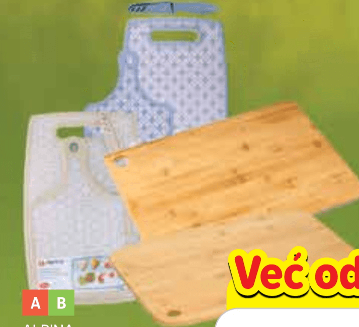 Daska za rezanje Alpina - Akcija u trgovini Plodine