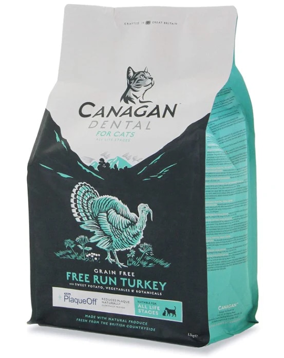 Suha hrana za mačke CANAGAN Dental 375g - Akcija u trgovini Pet Centar