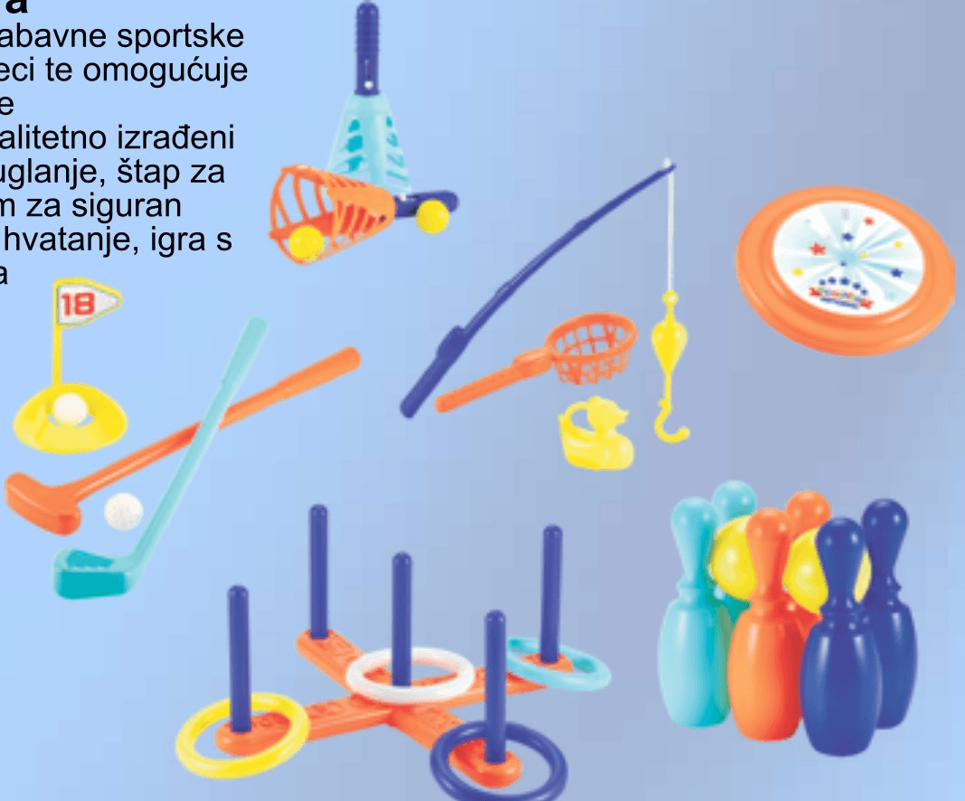 Set sportskih igara - Akcija u trgovini KTC