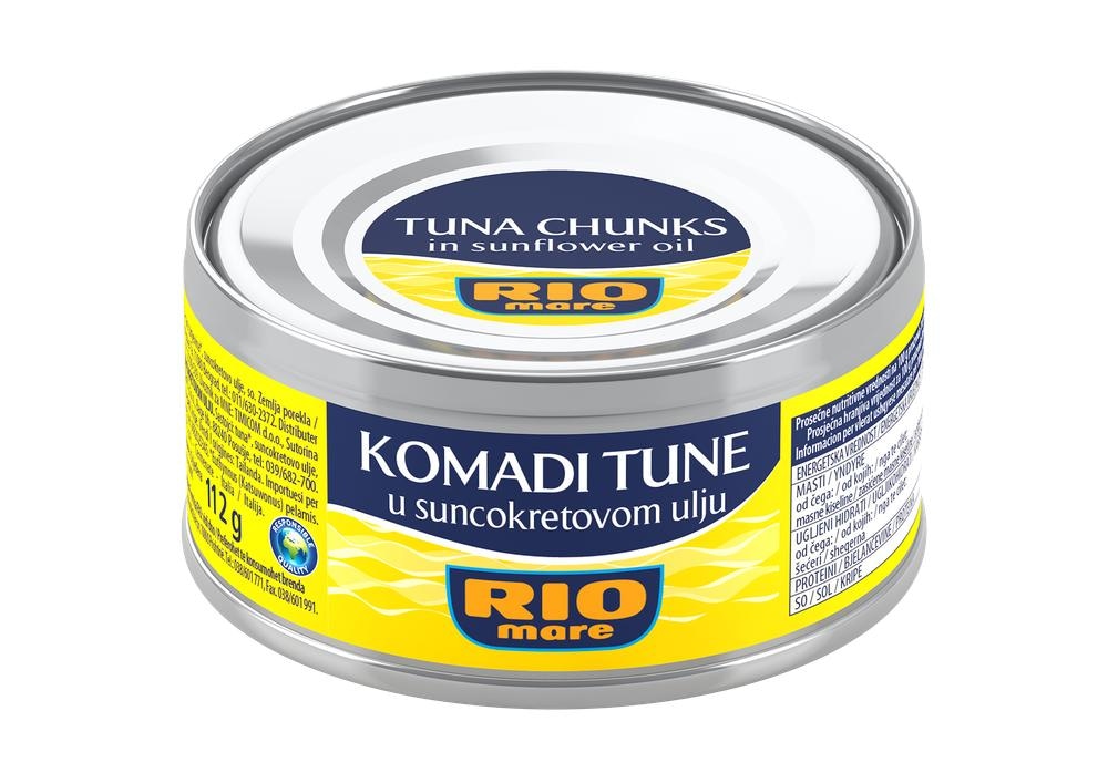Rio Mare Tuna komadi u suncokretovom ulju, naturale 160 g - Akcija u trgovini NTL
