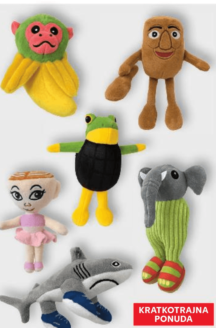 Plišana igračka - Akcija u trgovini Kaufland