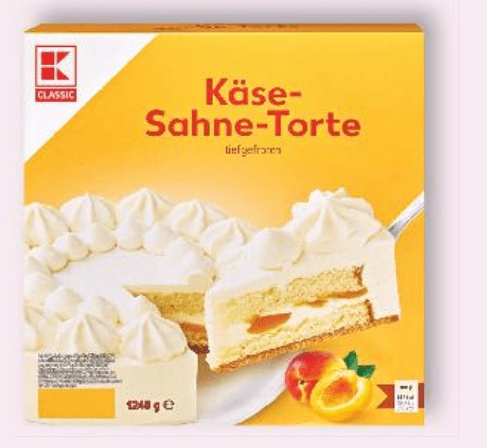 Classic Torta Käse-Sahne 1240 g - Akcija u trgovini Kaufland