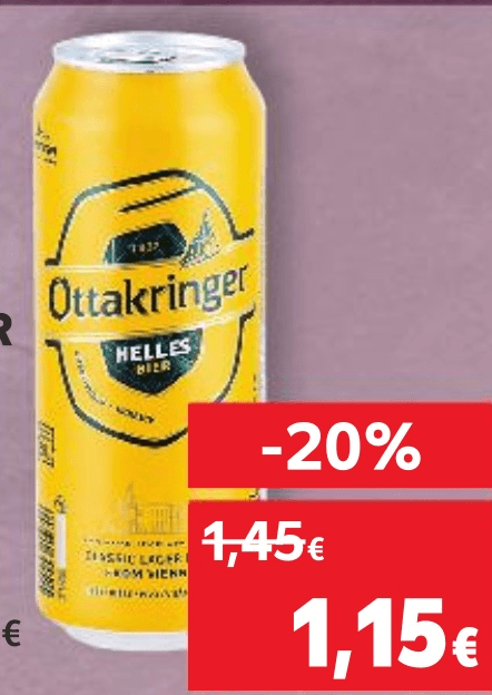 Krušovice Pivo 0,5 l - Akcija u trgovini Kaufland