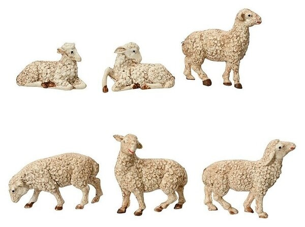 Figurice za jaslice 'Ovce' 6 kom. - Akcija u trgovini Bauhaus