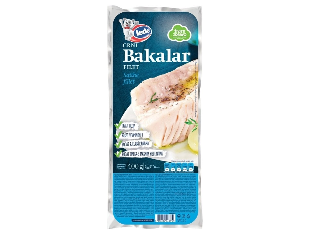 Ledo Losos file s kozom / Crni bakalar file 400 g Akcija u trgovini Konzum