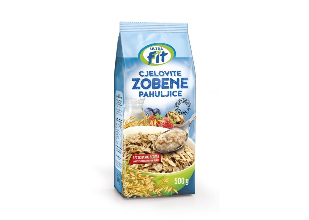 ULTRA FIT Zobene pahuljice 500 g - Akcija u trgovini Ribola