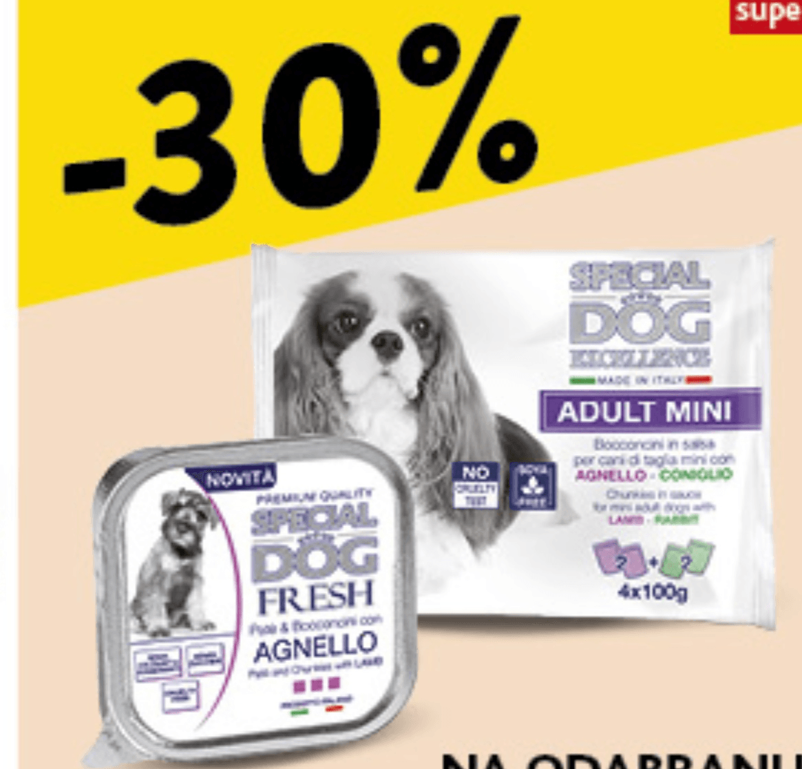 Odabrana Special Dog hrana za pse - Akcija u trgovini Konzum