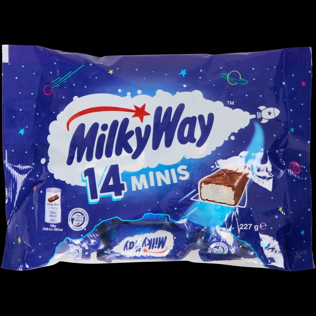 MilkyWay Mini's 14 komada | 227 grama - Akcija u trgovini Action