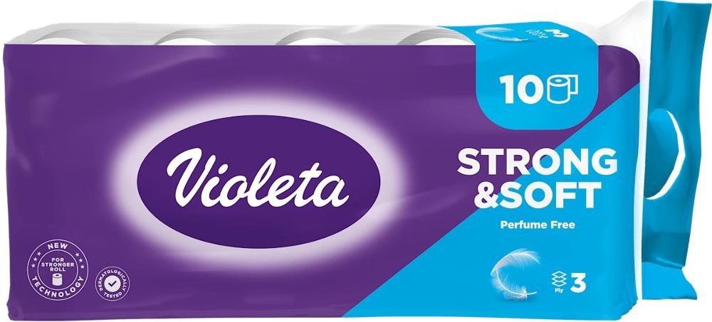 Violeta Strong & Soft toaletni papir 10 kom Akcija u trgovini KTC
