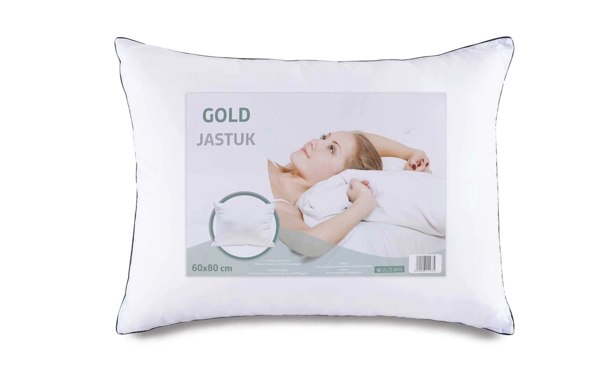 Jastuk Gold Ekskluzivna kvaliteta 70x80 cm (900 g) Akcija u trgovini Jysk