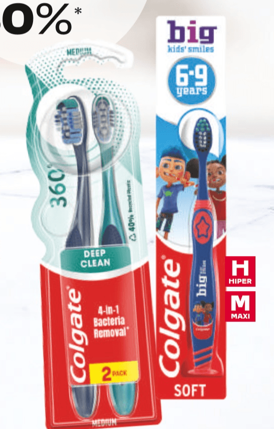 Odabrane Colgate četkice za zube - Akcija u trgovini Tommy