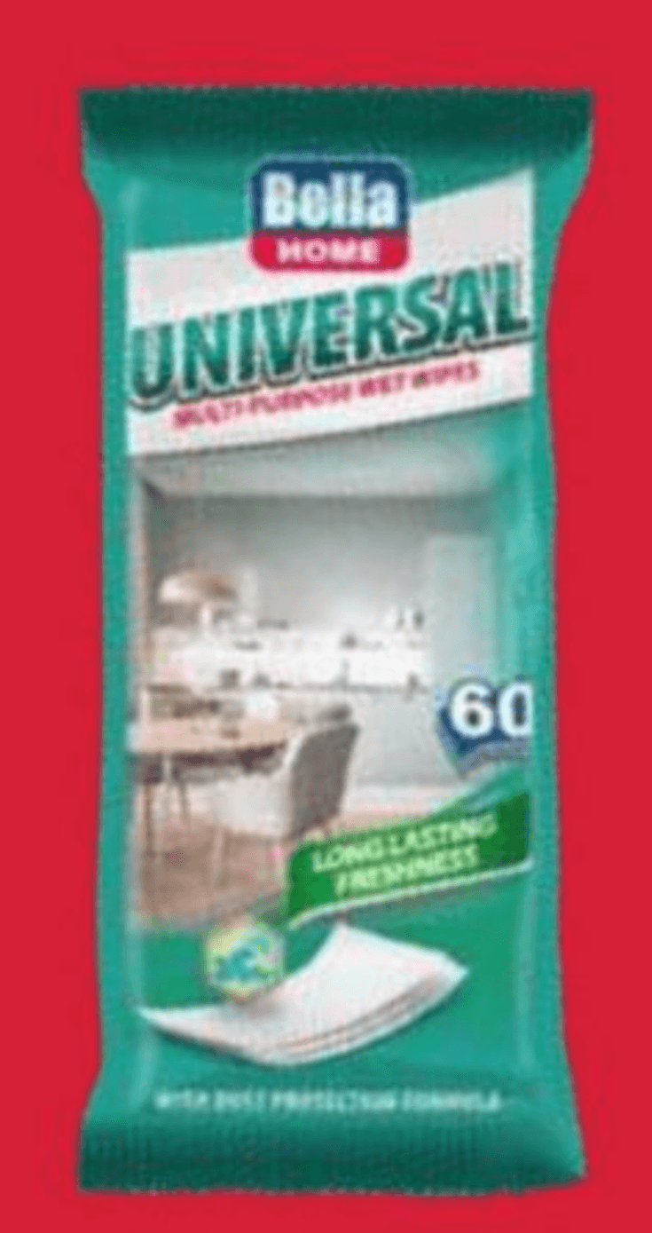 Bella Home Vlažne maramice univerzalne 60/1 - Akcija u trgovini Pivac