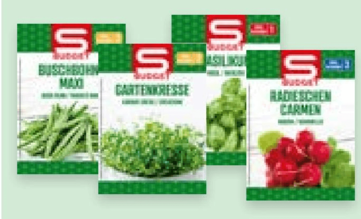 Sjeme povrća i začina 1 kom Budget - Akcija u trgovini Spar