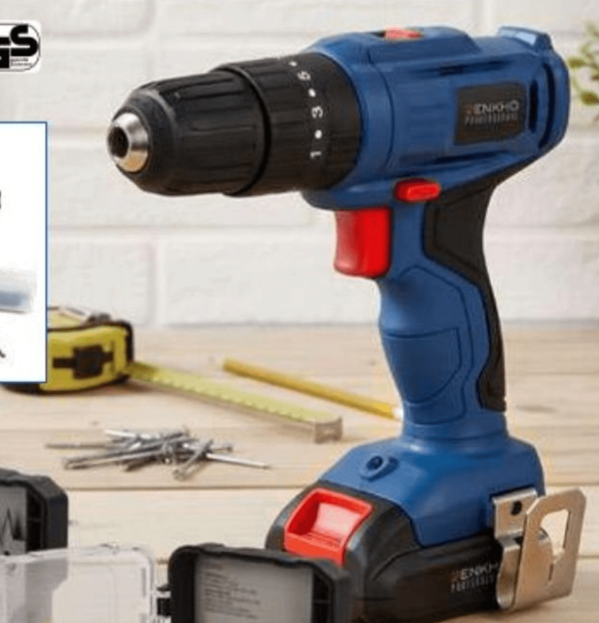 Aku bušilica ENKHO PROFESSIONAL - Akcija u trgovini Eurospin