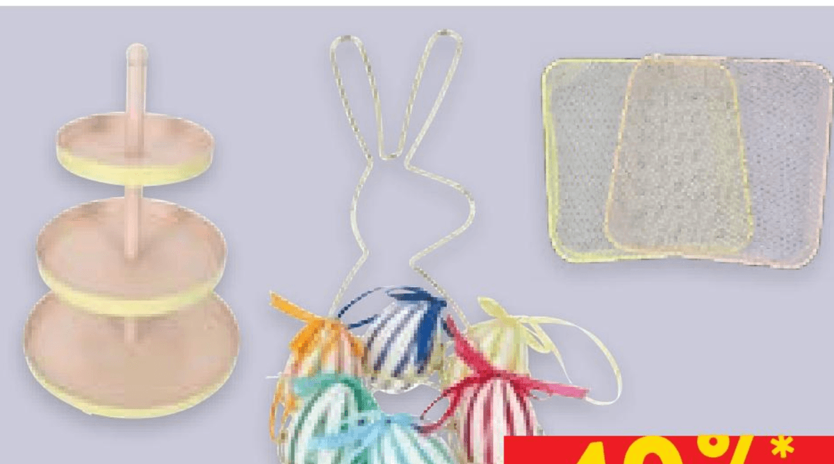 Etažer, košarica ili stalak za uskršnja jaja - Akcija u trgovini Spar