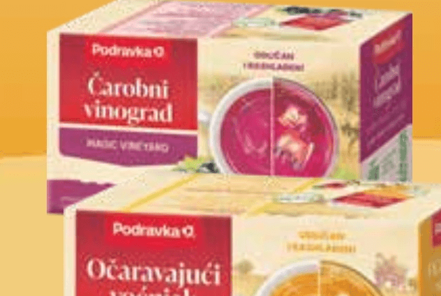 Čaj Podravka Čarobni vinograd 50 g - Akcija u trgovini KTC
