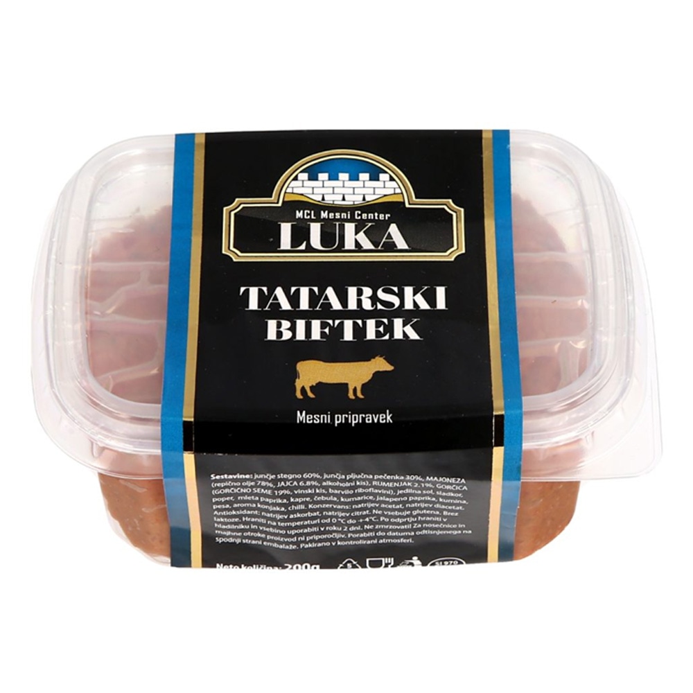 Tatarski biftek 200 g Luka - Akcija u trgovini Interspar
