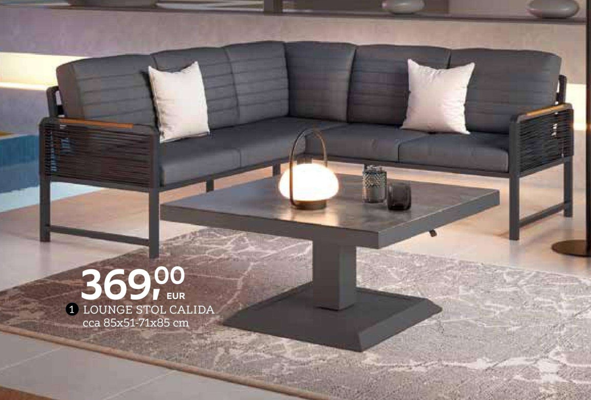 Lounge stol Calida - Akcija u trgovini Lesnina