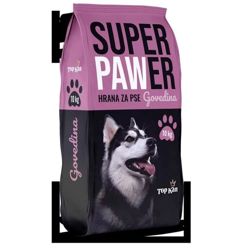 Super Paws suha hrana za pse govedina 10 kg Akcija u trgovini NTL