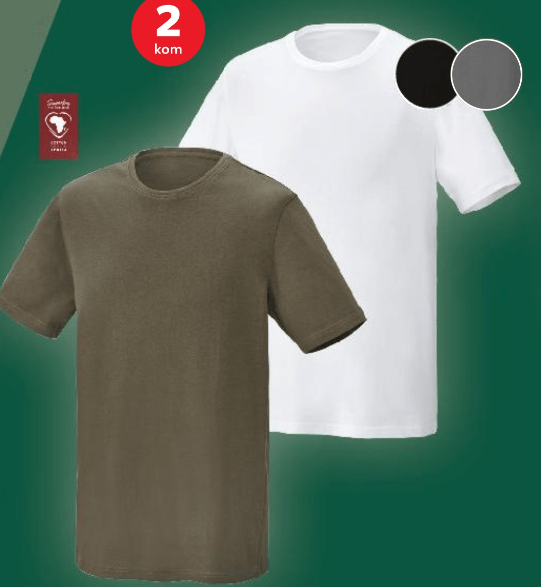 PARKSIDE® Muška majica 2 kom - Akcija u trgovini Kaufland