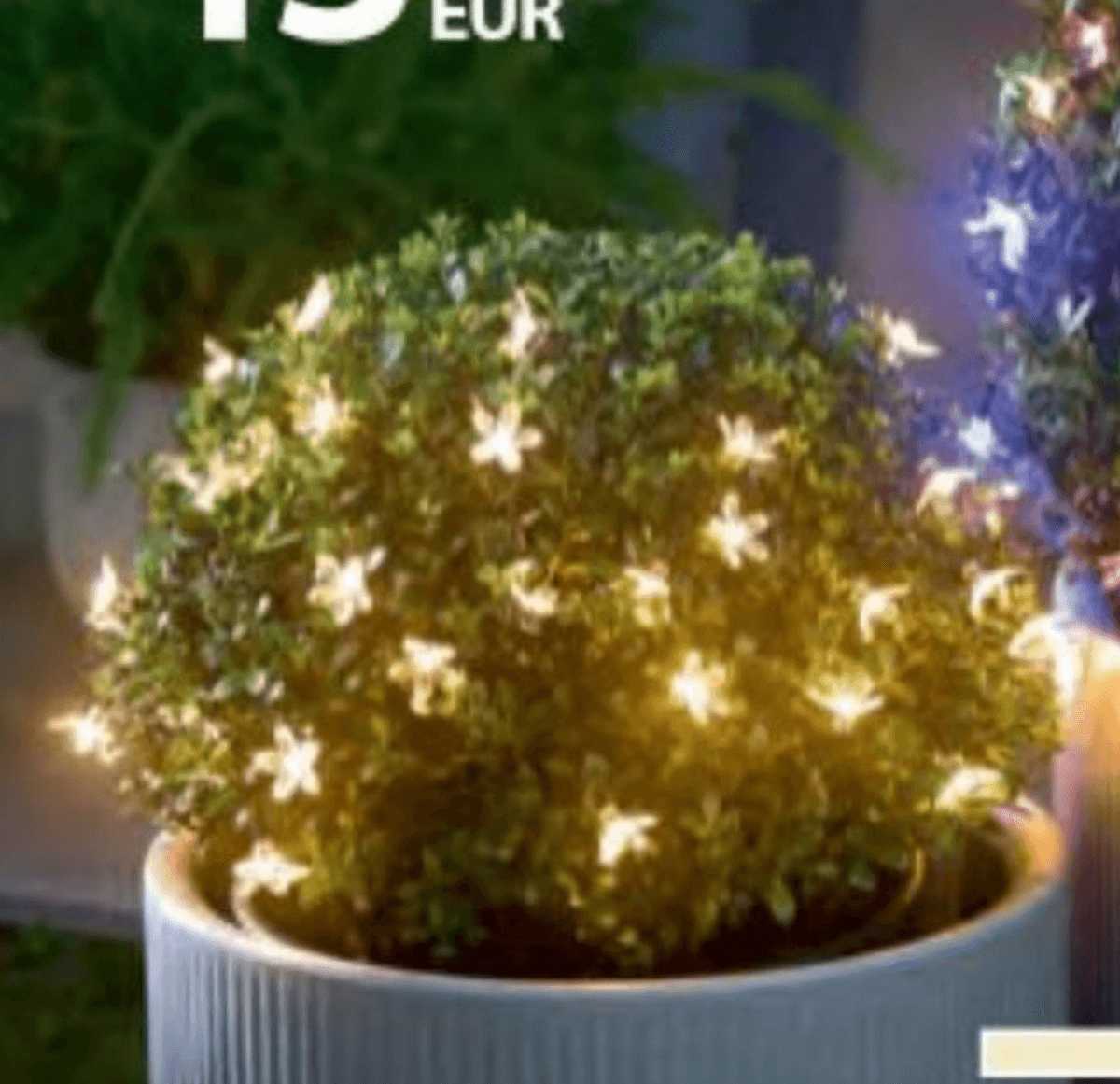 Solarni svjetleći lanac - Akcija u trgovini NKD